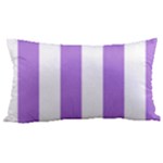Vertical Stripes - White and Lavender Violet Samsung Note 4 Hardshell Back Case