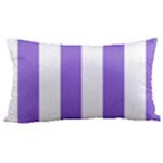 Vertical Stripes - White and Dark Pastel Purple Samsung Note 4 Hardshell Back Case
