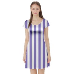 Short Sleeve Skater Dress Front