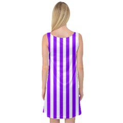 Sleeveless Satin Nightdress Back