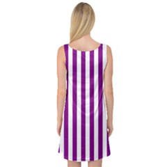 Sleeveless Satin Nightdress Back