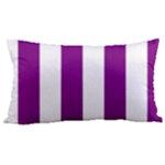 Vertical Stripes - White and Purple Violet Samsung Note 4 Hardshell Back Case