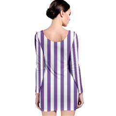 Long Sleeve Velvet Bodycon Dress 