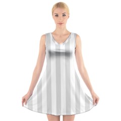 V-Neck Sleeveless Dress 