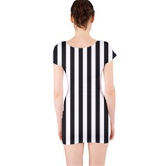 Short Sleeve Bodycon Dress Back