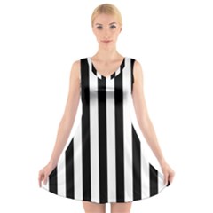 V-Neck Sleeveless Dress 