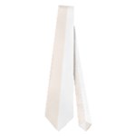 Vertical Stripes - White and Linen Necktie (Two Side)