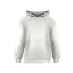 Vertical Stripes - White and Ivory Kid s Pullover Hoodie