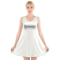 V-Neck Sleeveless Dress 