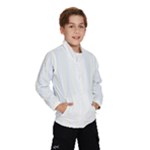 Vertical Stripes - White and Ivory Wind Breaker (Kids)