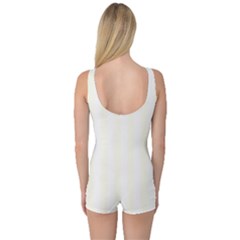 One Piece Boyleg Swimsuit 