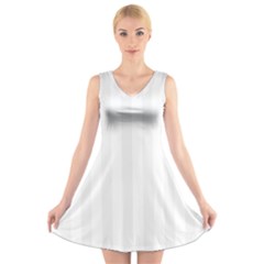V-Neck Sleeveless Dress 