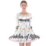 Image Long Sleeve Skater Dress