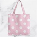 Zipper Grocery Tote Bag 