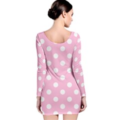 Long Sleeve Velvet Bodycon Dress 