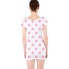 Short Sleeve Bodycon Dress Back