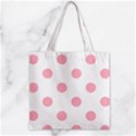 Zipper Grocery Tote Bag 