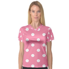 V-Neck Sport Mesh T-Shirt 
