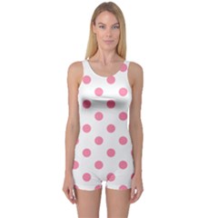 One Piece Boyleg Swimsuit 