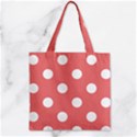 Zipper Grocery Tote Bag 