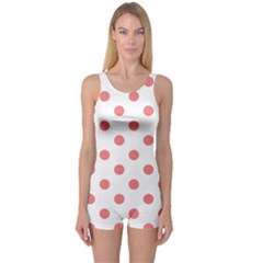 One Piece Boyleg Swimsuit 