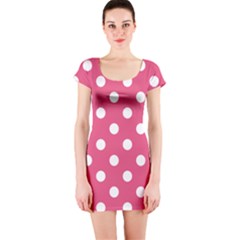 Short Sleeve Bodycon Dress Front