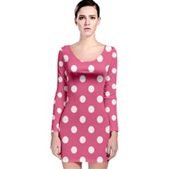 Long Sleeve Velvet Bodycon Dress 