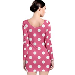 Long Sleeve Velvet Bodycon Dress 