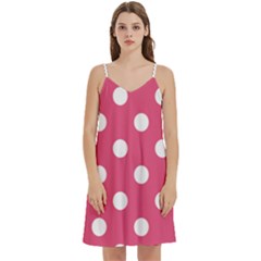 Mini Camis Dress With Pockets 