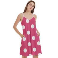 Mini Camis Dress With Pockets 