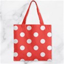 Zipper Grocery Tote Bag 