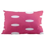 Polka Dots - White on Dark Pink Samsung Galaxy Note 4 Case (Black)