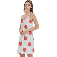 Mini Camis Dress With Pockets 