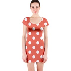 Short Sleeve Bodycon Dress Front