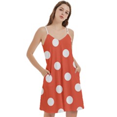 Mini Camis Dress With Pockets 