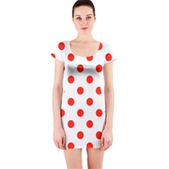 Short Sleeve Bodycon Dress Front