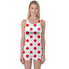 One Piece Boyleg Swimsuit 