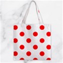 Zipper Grocery Tote Bag 