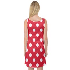 Sleeveless Satin Nightdress Back