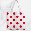 Zipper Grocery Tote Bag 