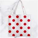 Zipper Grocery Tote Bag 