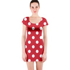 Short Sleeve Bodycon Dress Front