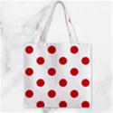 Zipper Grocery Tote Bag 