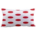 Polka Dots - Fire Engine Red on White Samsung Note 4 Hardshell Back Case