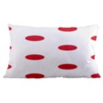 Polka Dots - Fire Engine Red on White Samsung Galaxy Note 4 Case (Black)