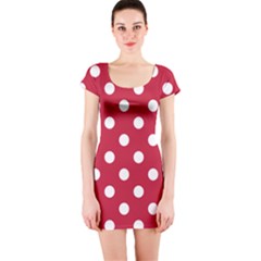 Short Sleeve Bodycon Dress Front