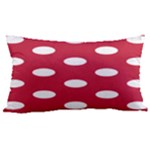 Polka Dots - White on Cardinal Red Samsung Note 4 Hardshell Back Case