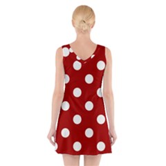 V-Neck Sleeveless Dress 