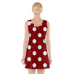 V-Neck Sleeveless Dress 