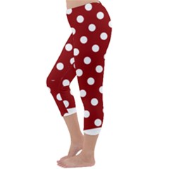 Capri Winter Leggings Back Capri Winter Leggings Back